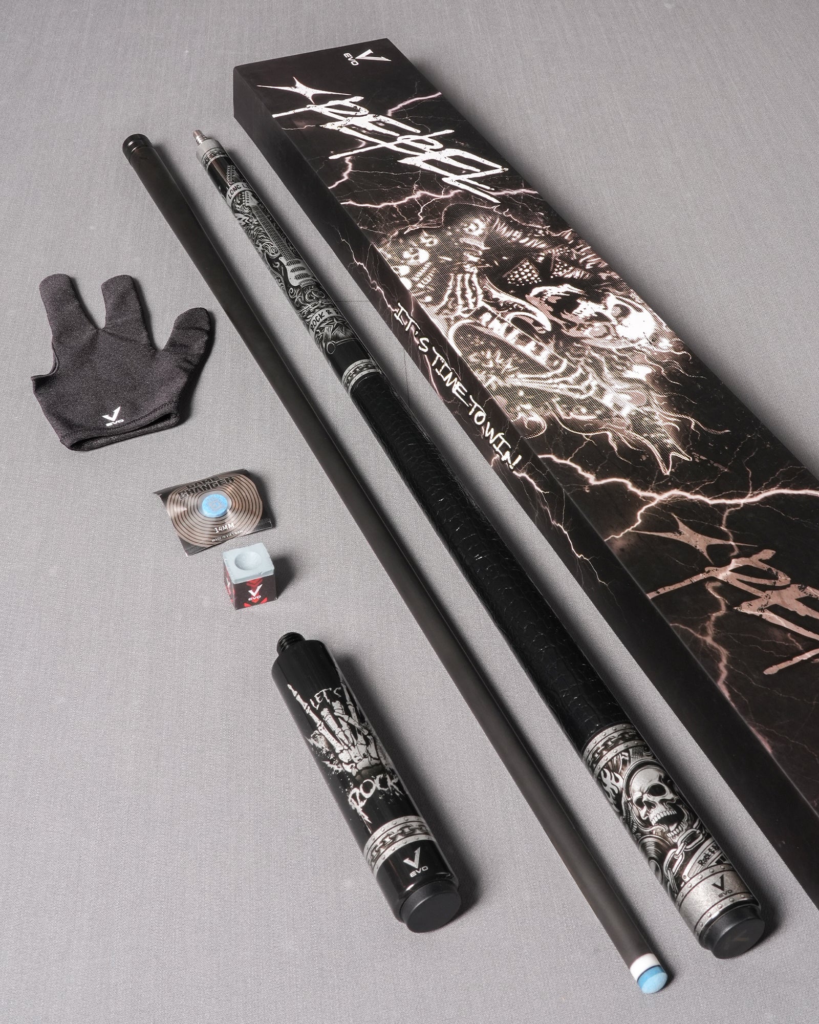 EVO REBEL MAXBING EDITION - BLACK LEATHER WRAP