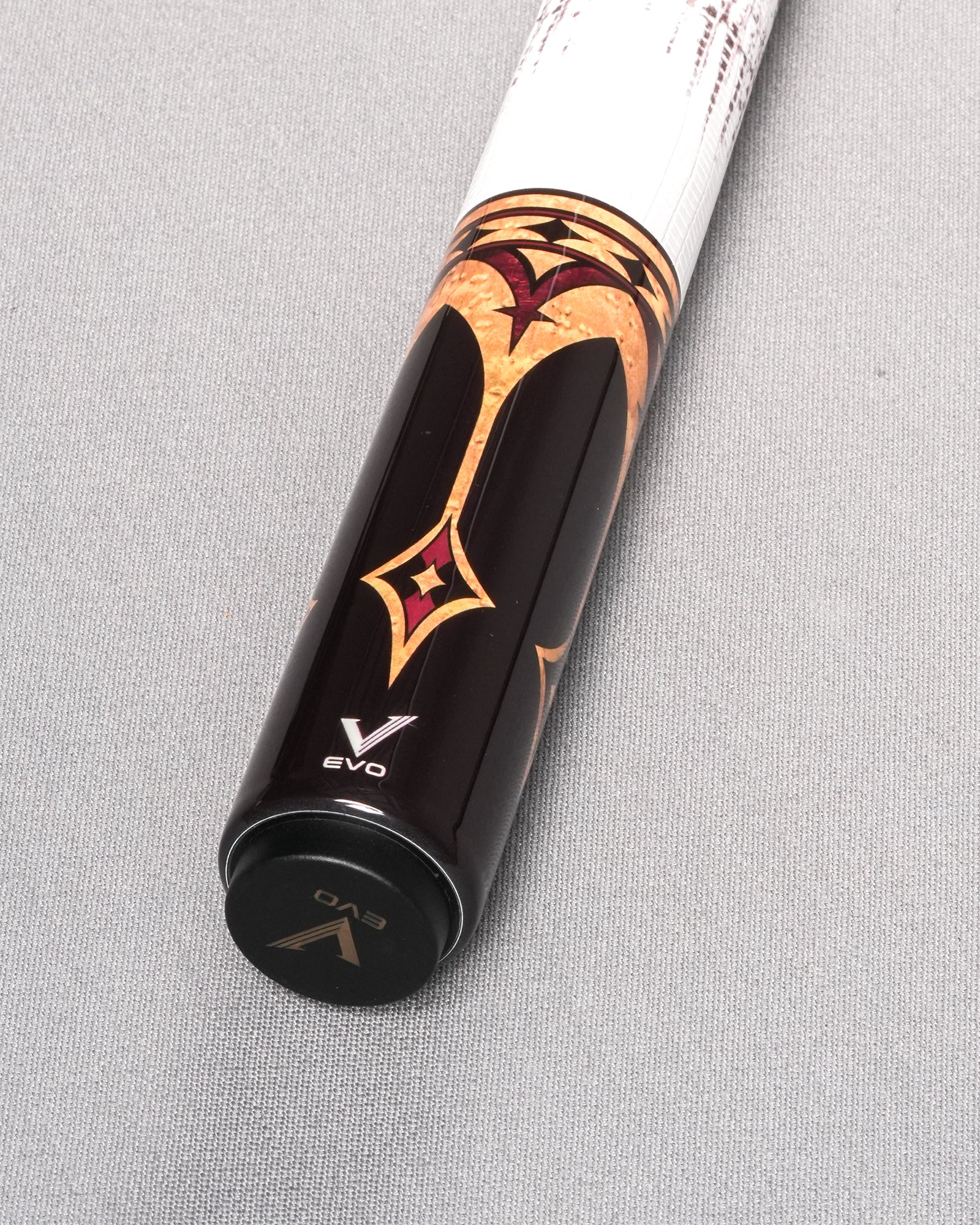 EVO CROWN MAXBING EDITION - ROYAL BLACK - WHITE LEATHER WRAP