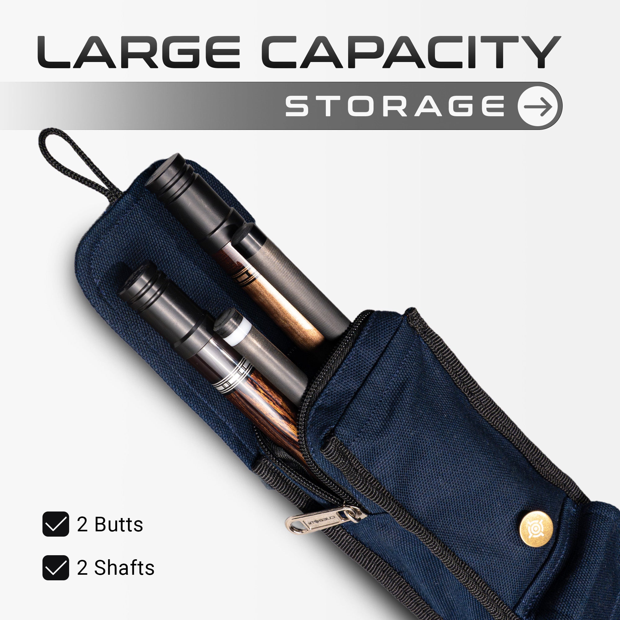 CUEBOTS SOFT CASE - BLUE