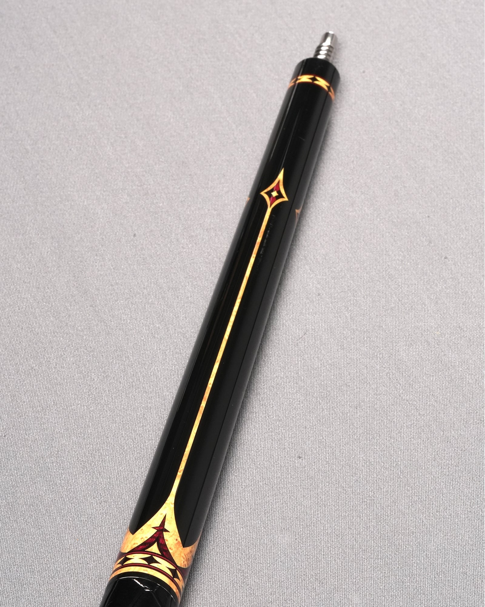 EVO CROWN MAXBING EDITION - ROYAL BLACK - BLACK LEATHER WRAP