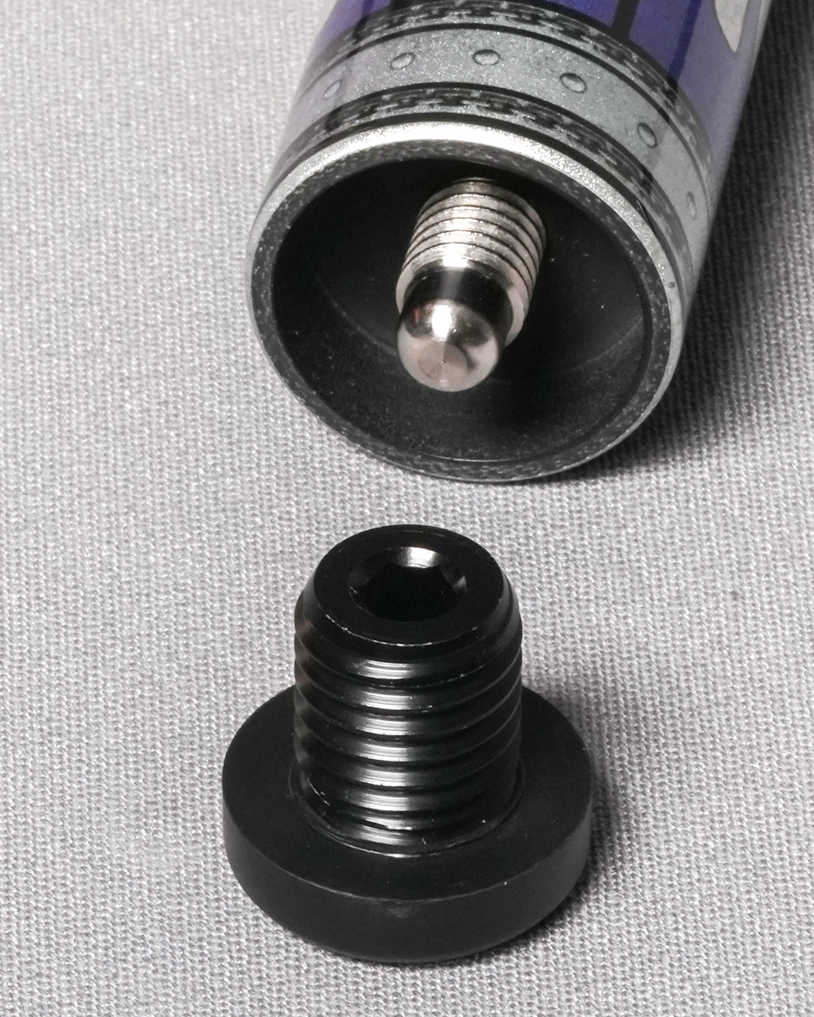 EVO FREEDOM MAXBING EDITION - AZURE FLAME - BLACK LEATHER WRAP