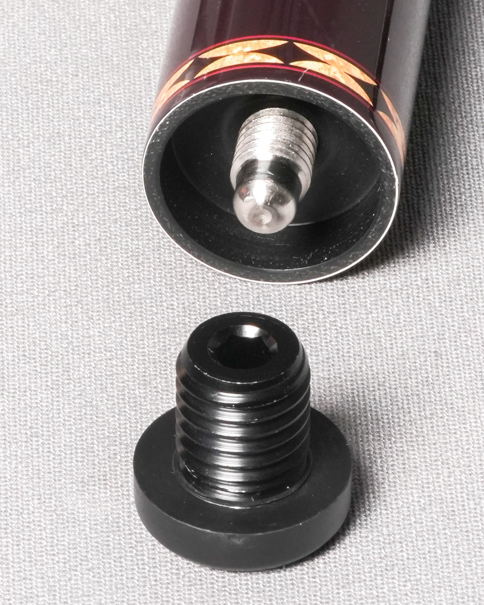 EVO CROWN MAXBING EDITION - ROYAL BLACK - BLACK LEATHER WRAP