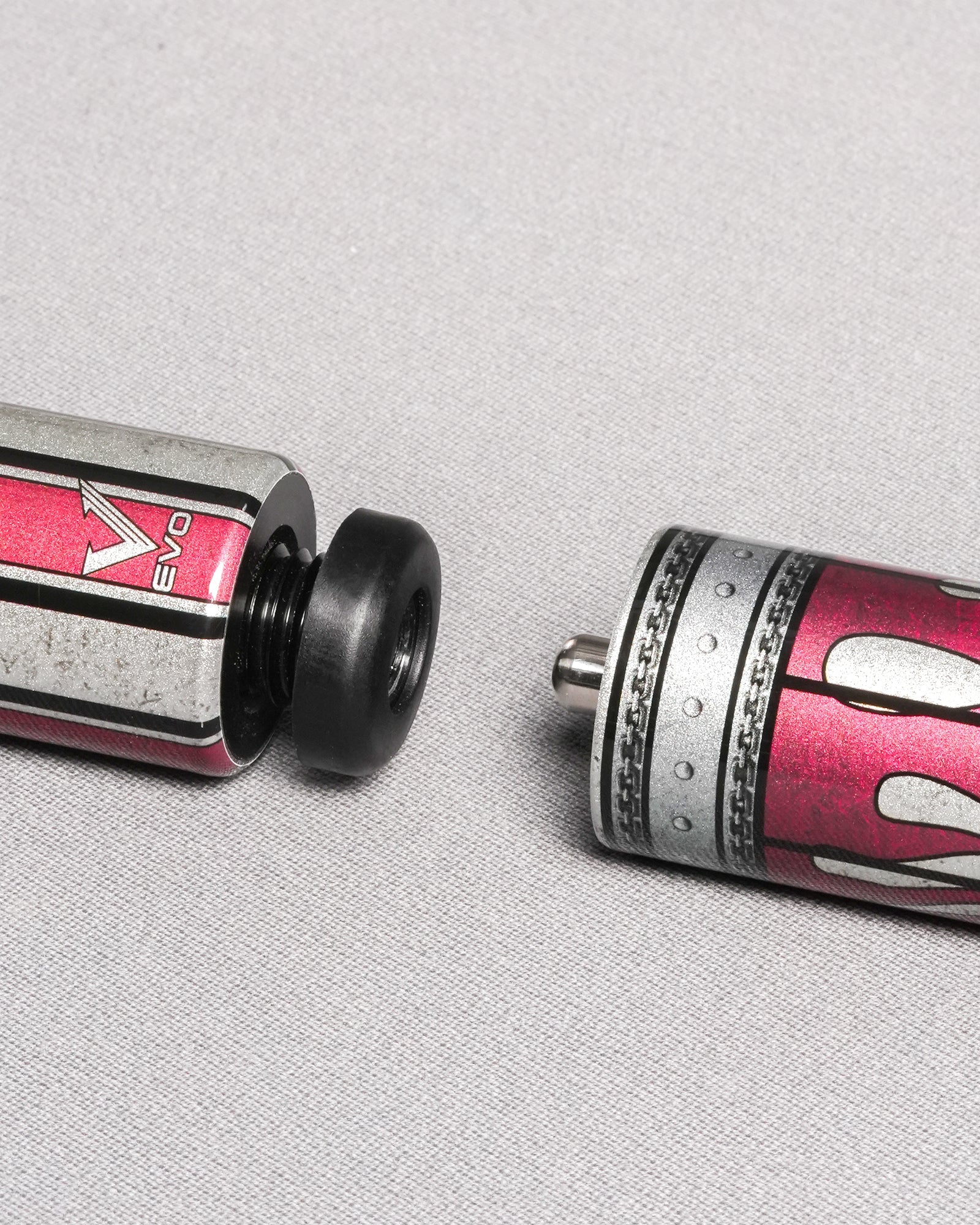 EVO FREEDOM MAXBING EDITION - CRIMSON FLAME - BLACK LEATHER WRAP