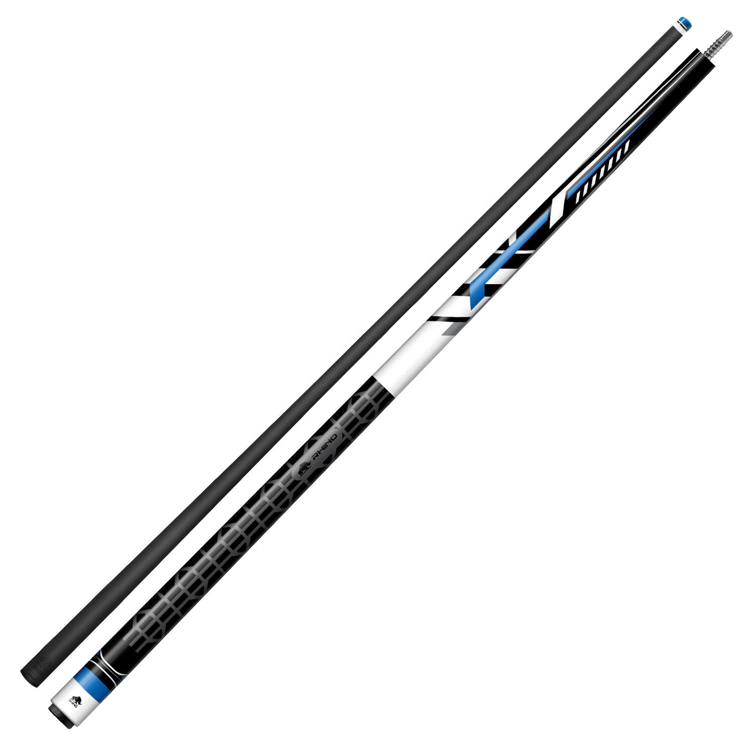 RHINO RACING POOL CUE - VELOCITY BLUE