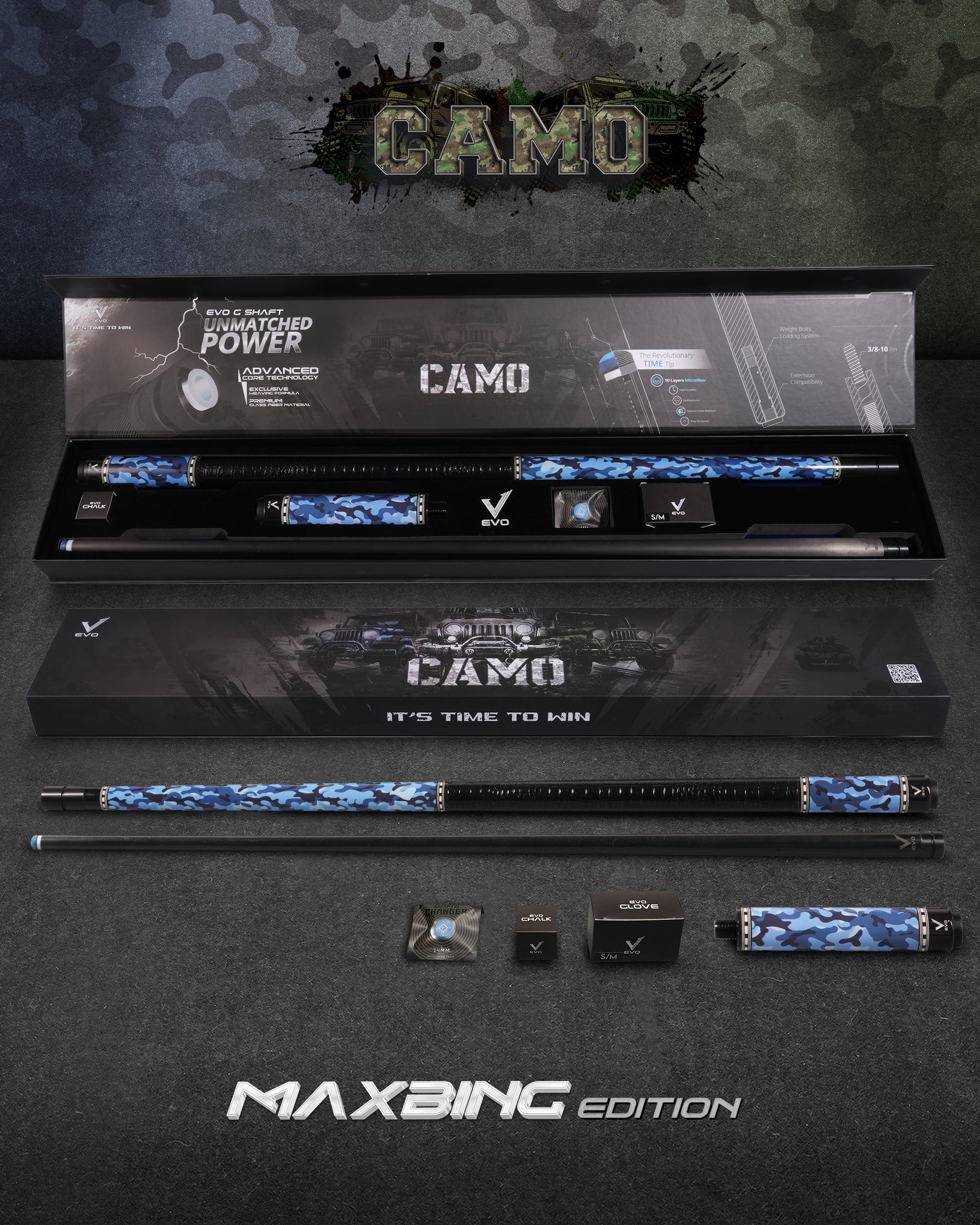 EVO CAMO MAXBING EDITION - NAVY