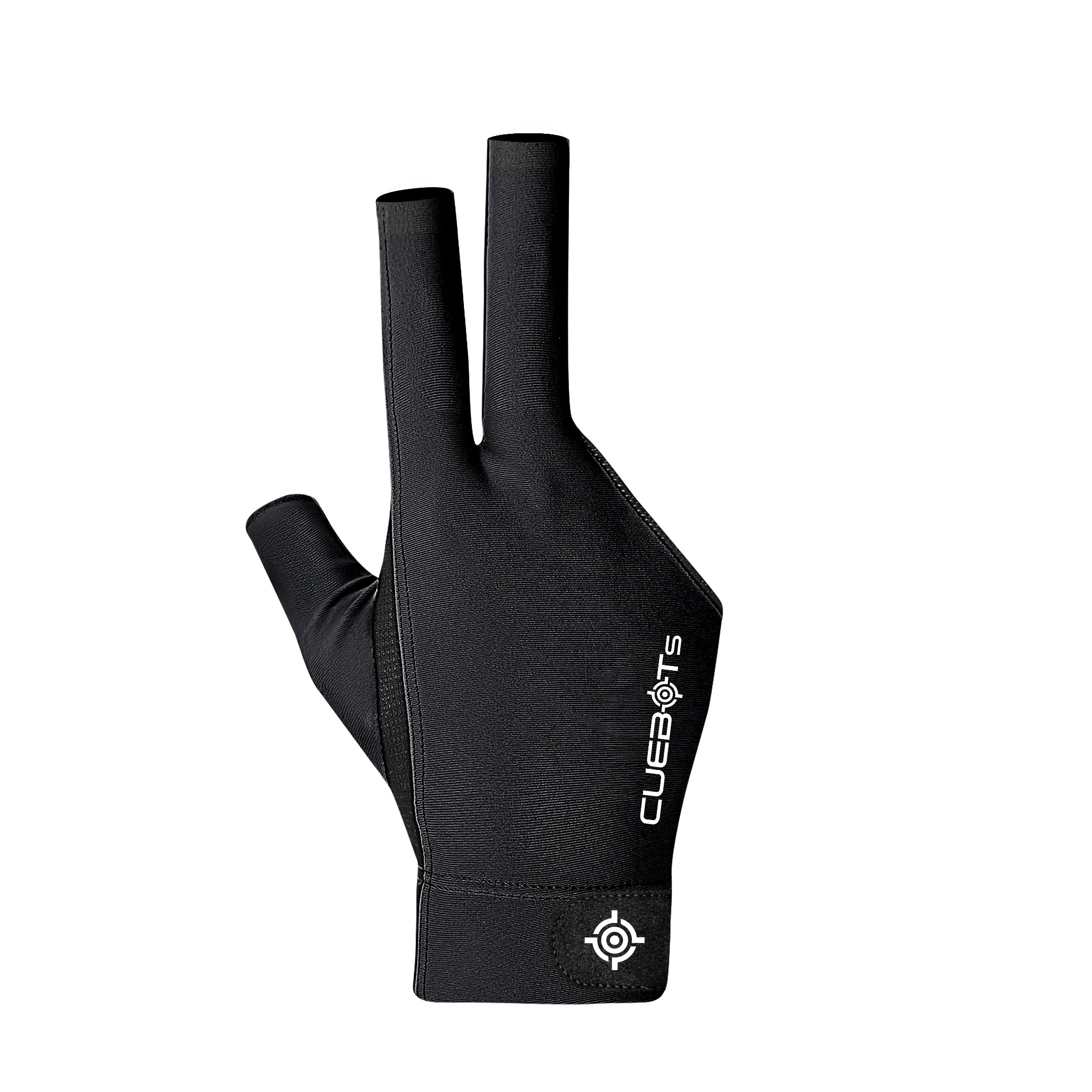 CUEBOTS Right Hand Glove - Pure Black XL