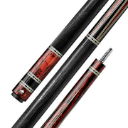 Rhino RETRÔ Cue Butt - Cocobolo - Lizard Embossed Microfiber Leather Wrap & Point