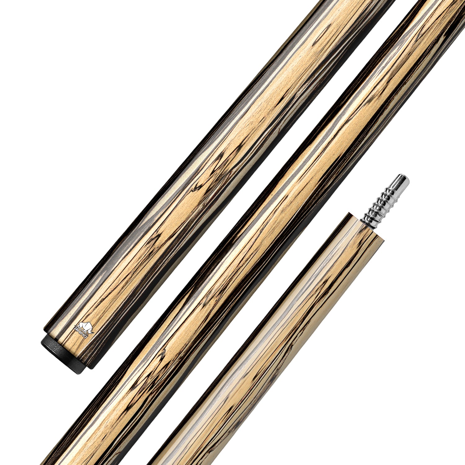 Rhino RETRÔ Cue Butt - Pale Moon Ebony - Wrapless