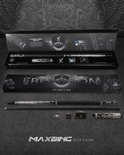 EVO FREEDOM MAXBING EDITION - SHADOW FLAME - BLACK LEATHER WRAP
