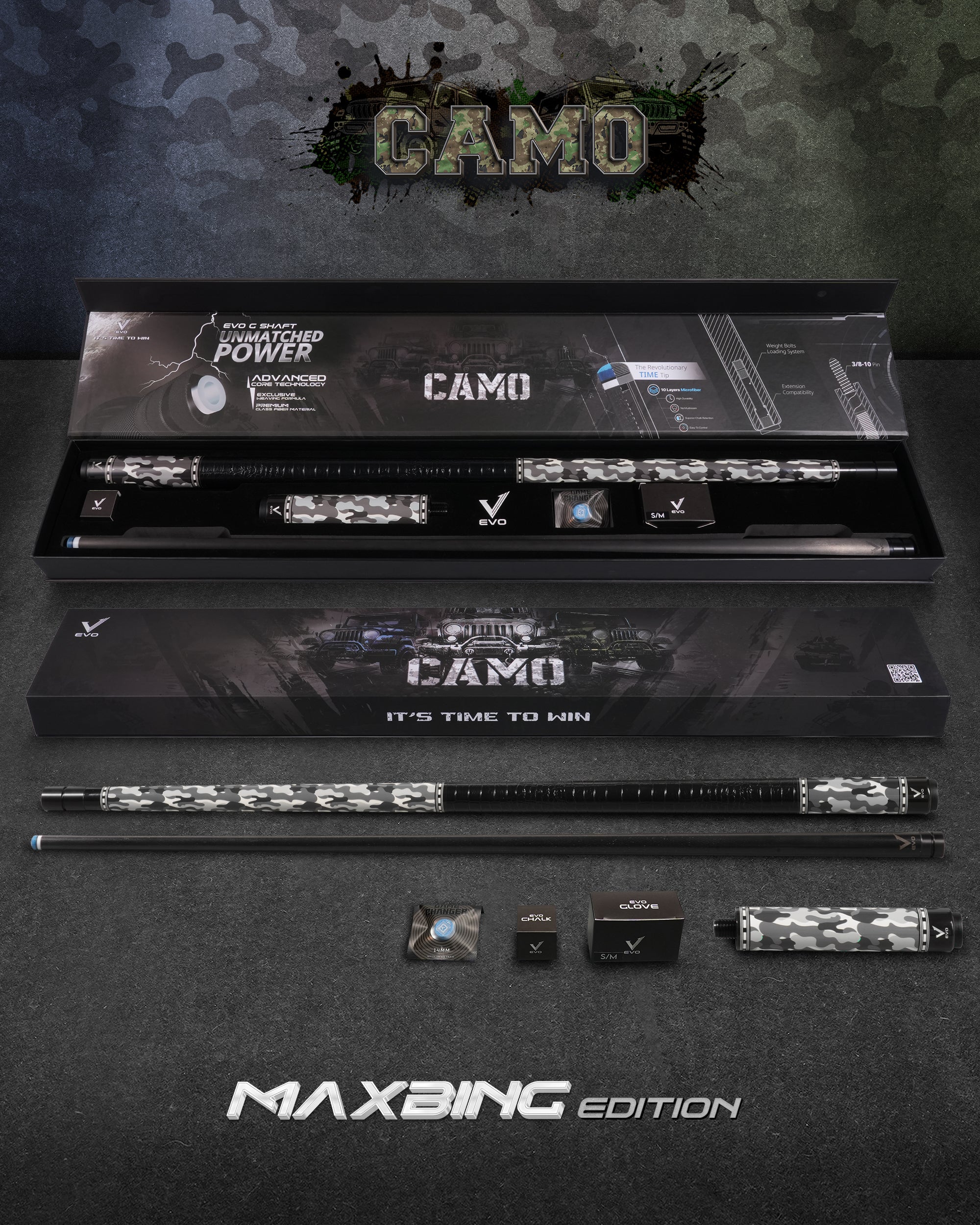 EVO CAMO MAXBING EDITION - GHOST