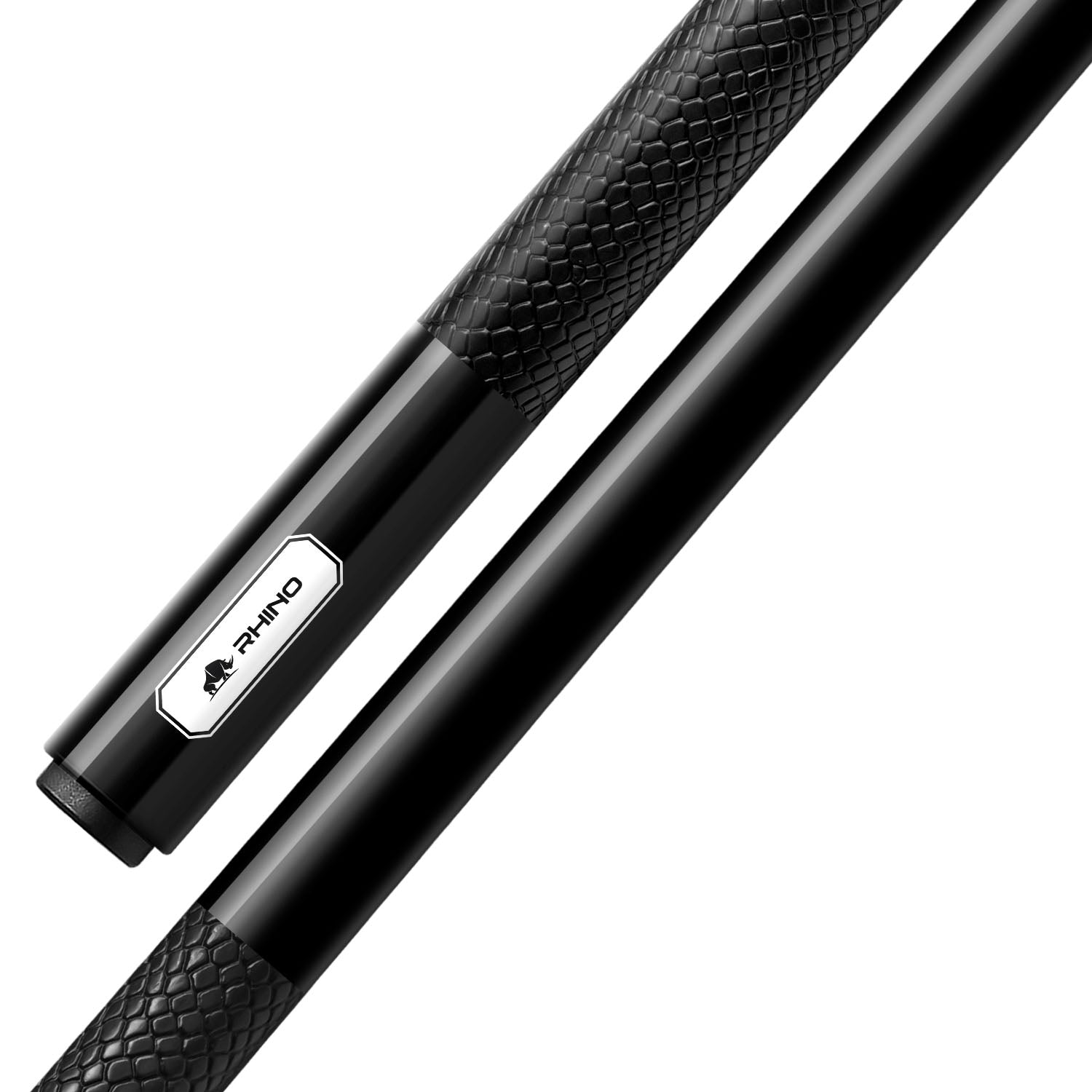 LUMINAX POOL CUE - JET BLACK - SPORT WRAP