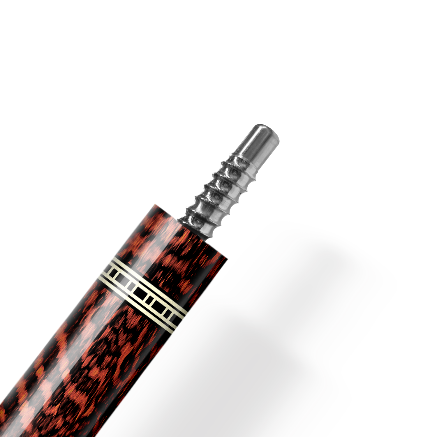 Rhino RETRÔ Cue Butt - Snake - Crocodile Embossed Microfiber Leather Wrap