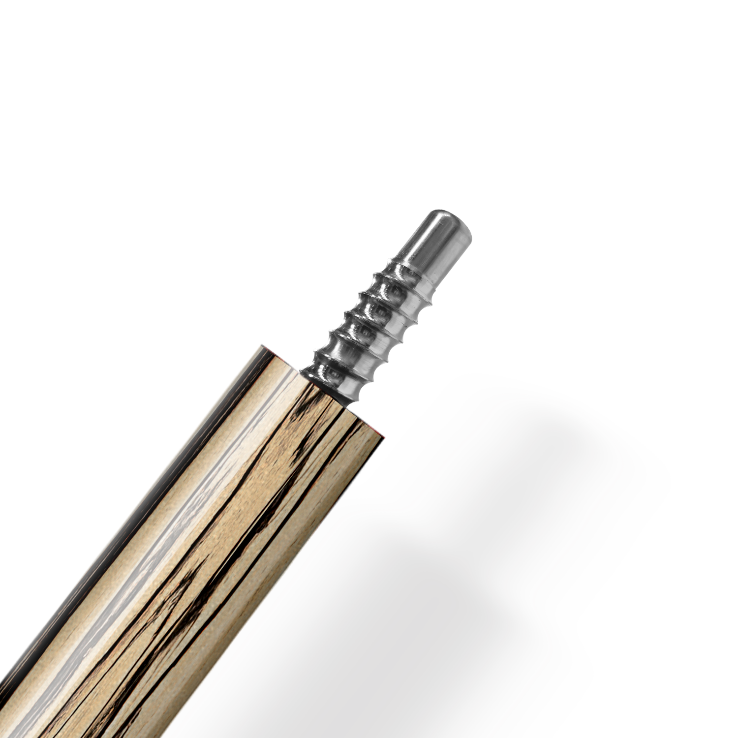 Rhino RETRÔ Cue Butt - Pale Moon Ebony - Wrapless