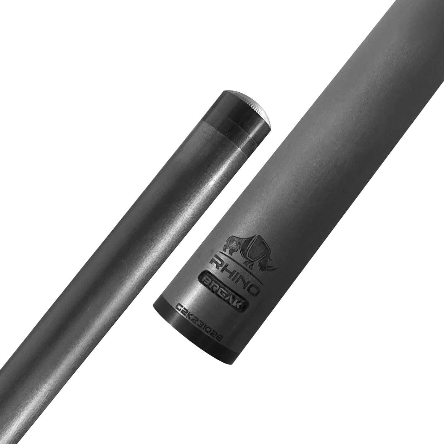 RHINO KOMET II Break Cue - Black & Gray
