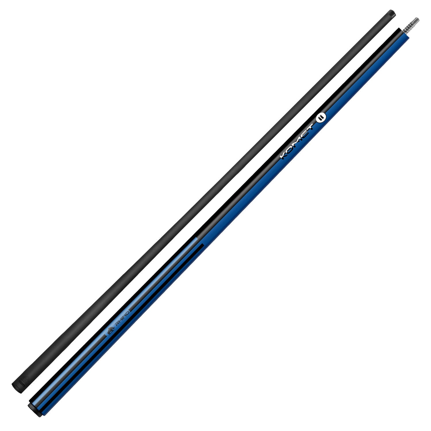 RHINO KOMET II Break Cue - Black & Blue