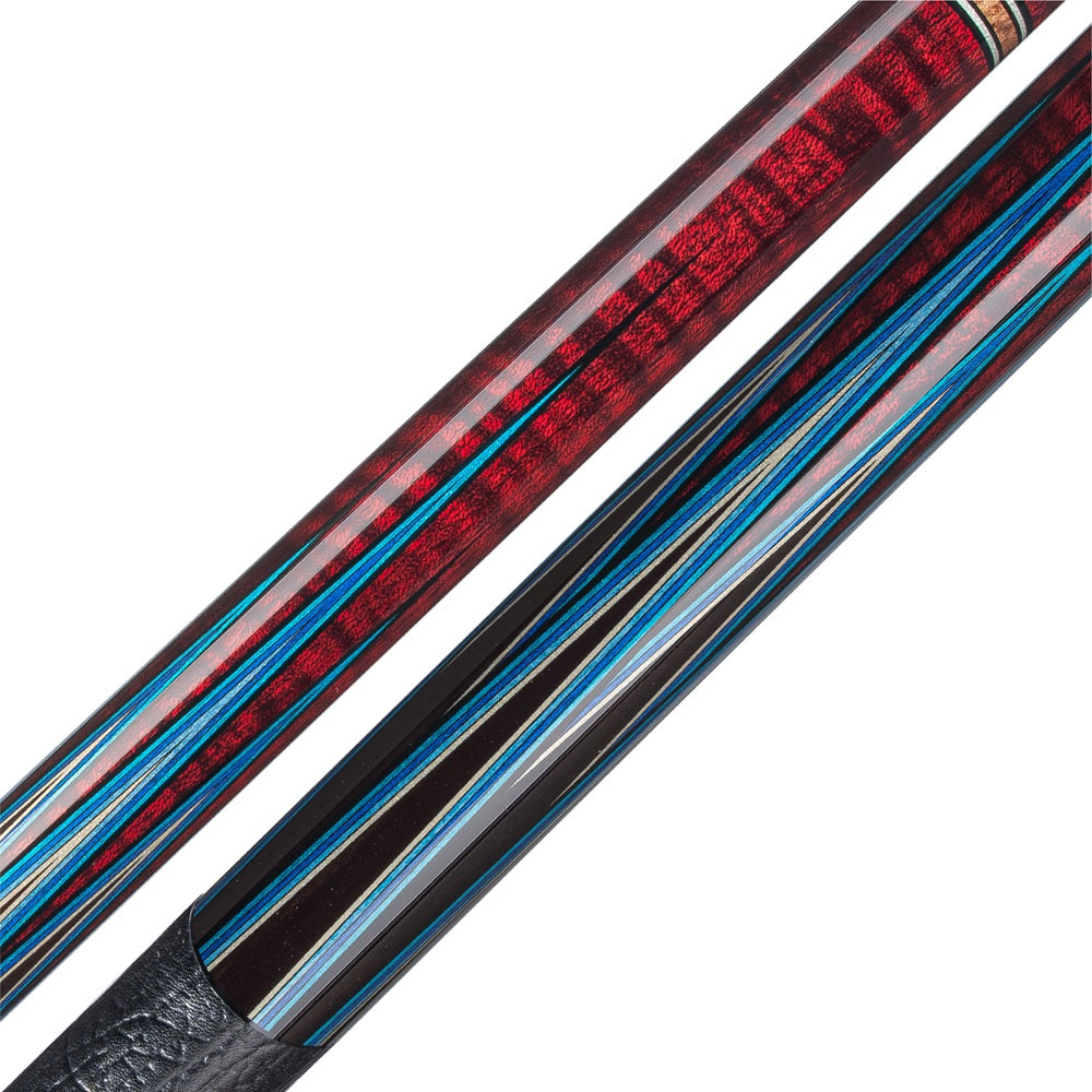 RHINO MUST POOL CUE - CRIMSON BLUEPOINT