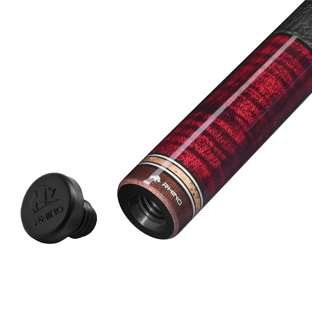RHINO MUST POOL CUE - CRIMSON BLUEPOINT