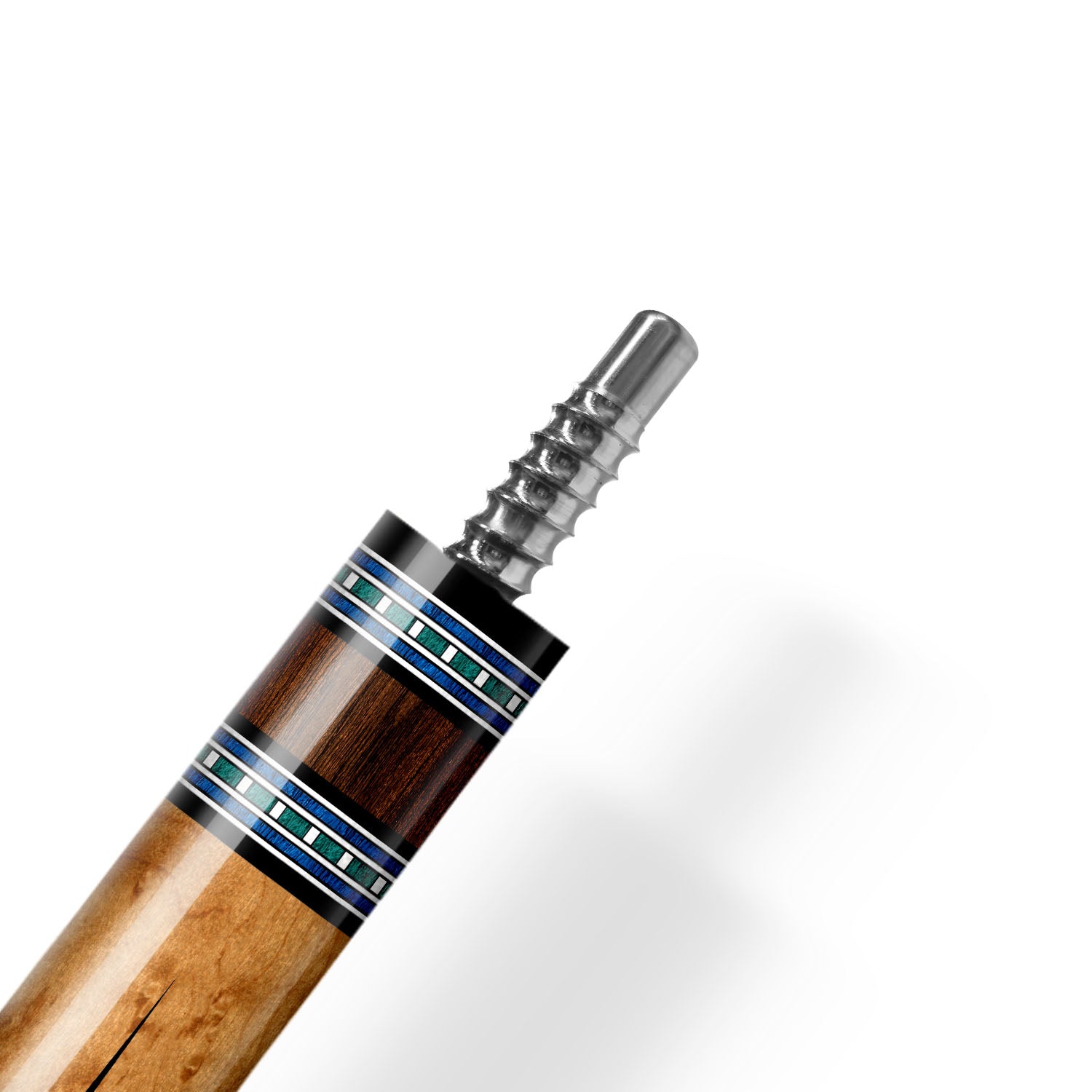 RHINO MUST POOL CUE - MAPLE AZURE INLAY