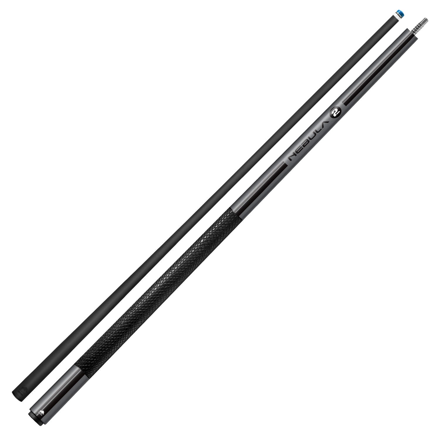 Nebula 2 Pool Cue - Charcoal Gray - Sport Wrap