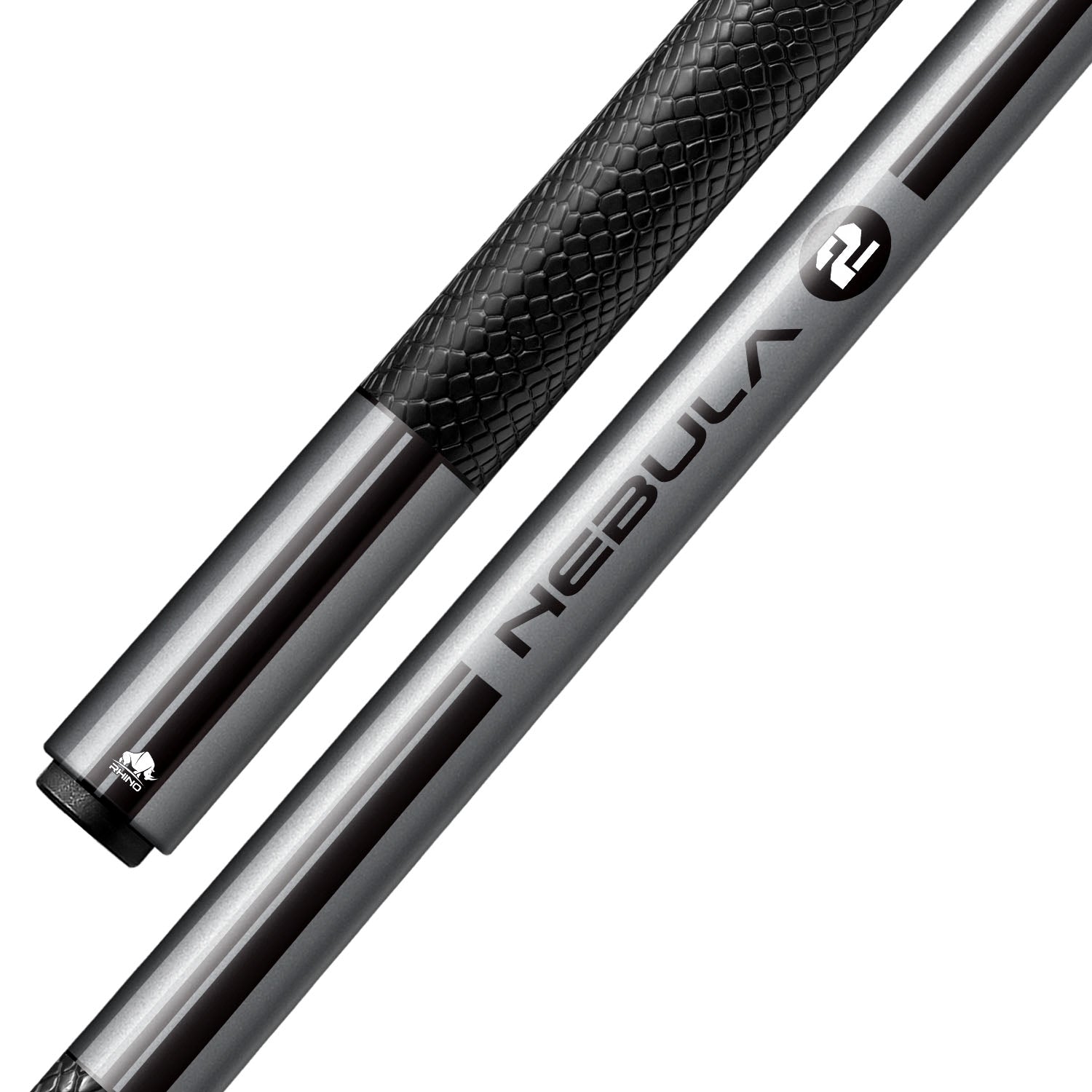 Nebula 2 Pool Cue - Charcoal Gray - Sport Wrap
