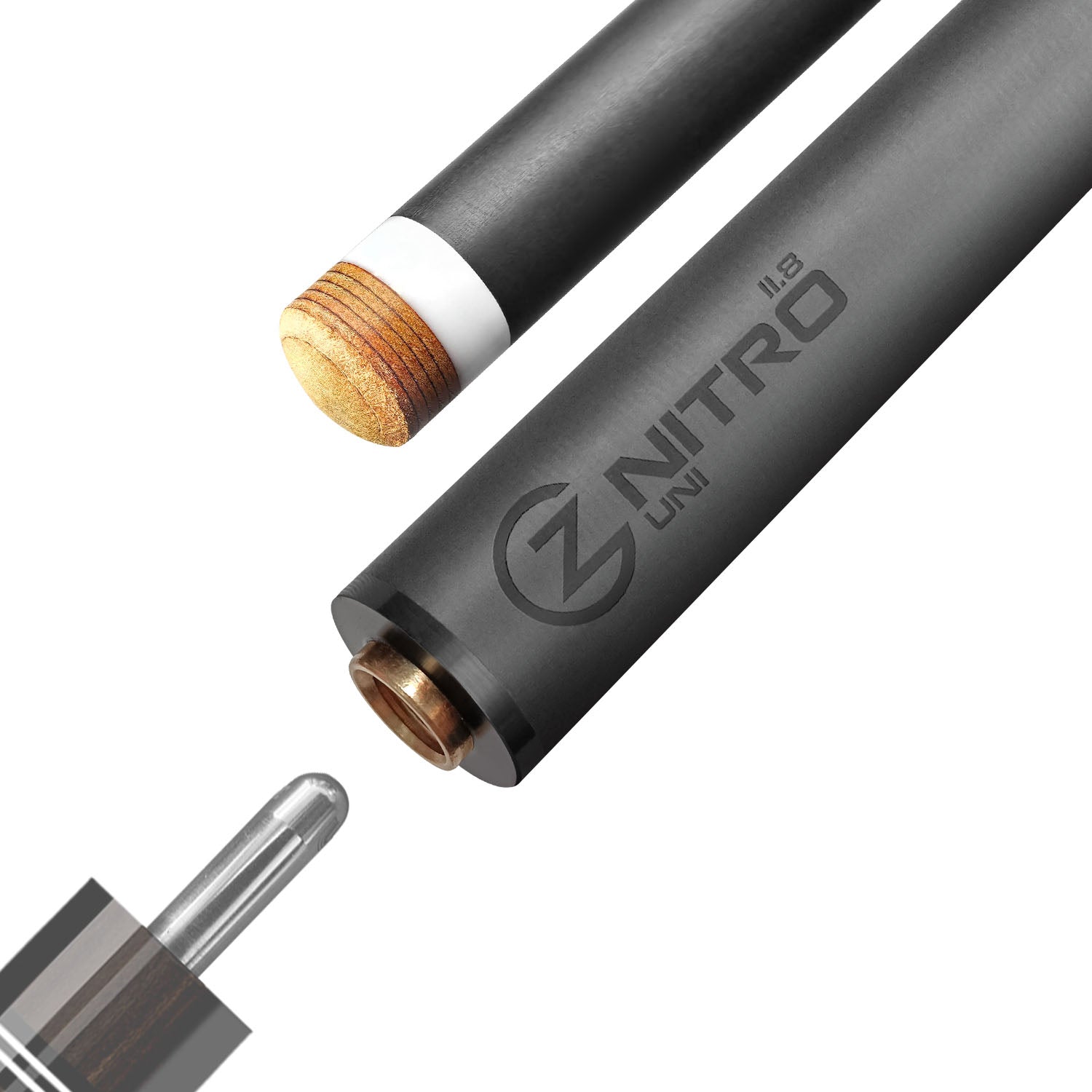 Z-NITRO CARBON SINGLE SHAFT - UNI-QR / 11.8 – CUEBOTS
