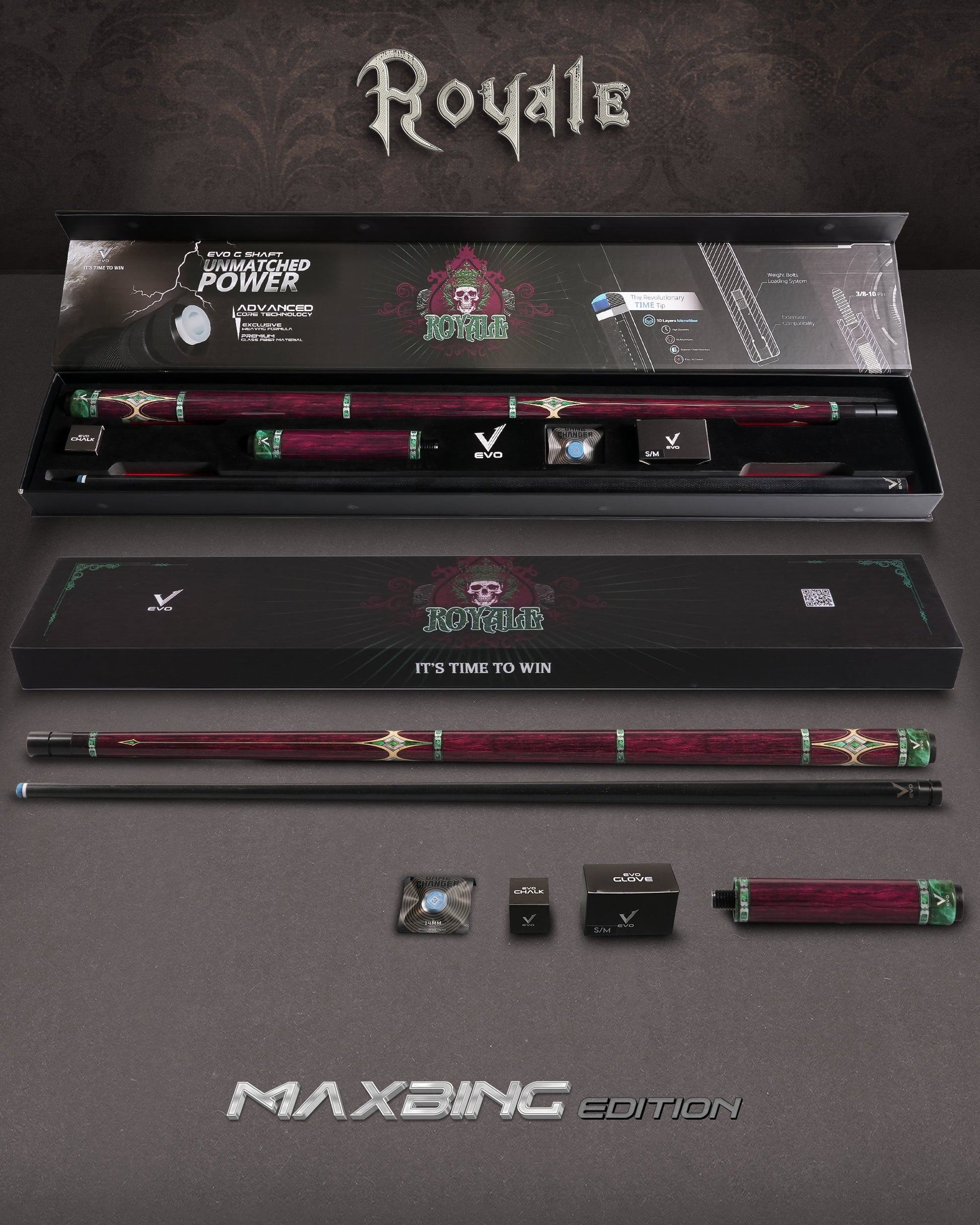 EVO ROYALE MAXBING EDITION - GARNET CREST