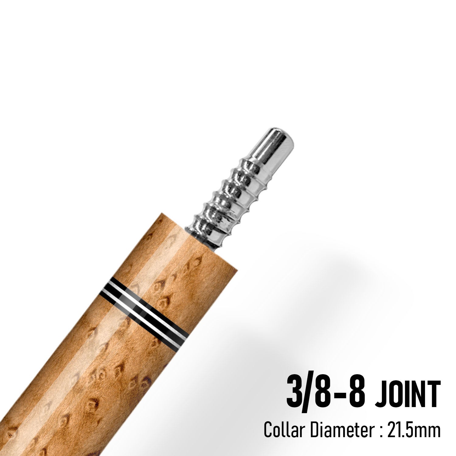 Z Fusion ZF2 Cue Butt – Emberline (Wrapless)