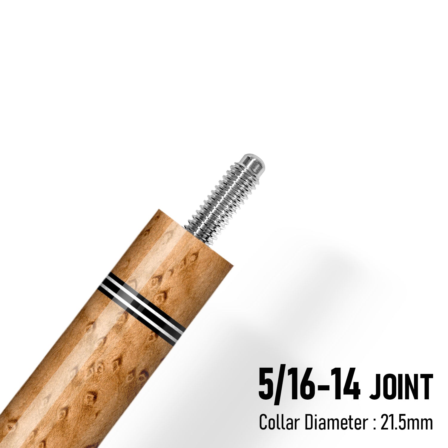 Z Fusion ZF2 Cue Butt – Emberline (Wrapless)