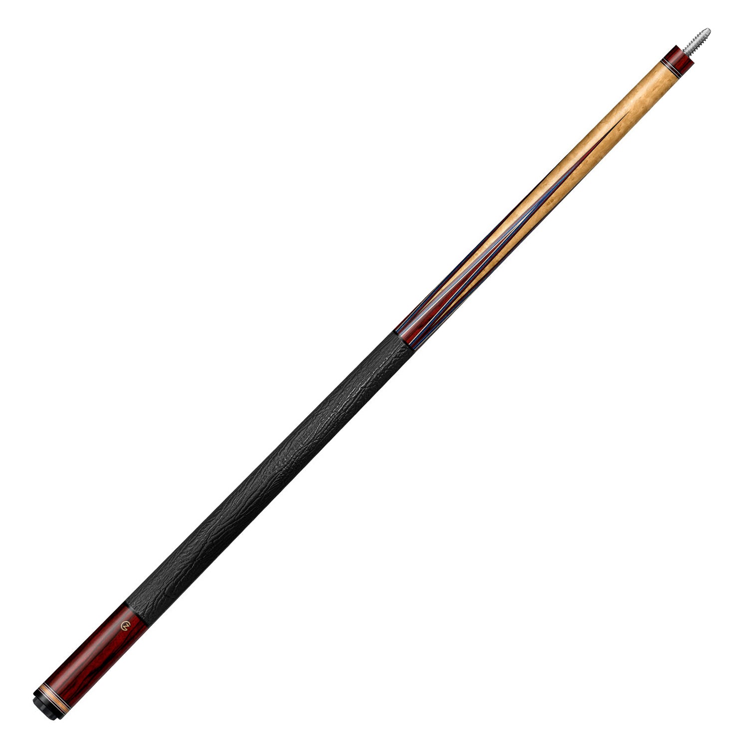 Z Fusion ZF7 Cue Butt – Bordeaux Red (Leather wrap)