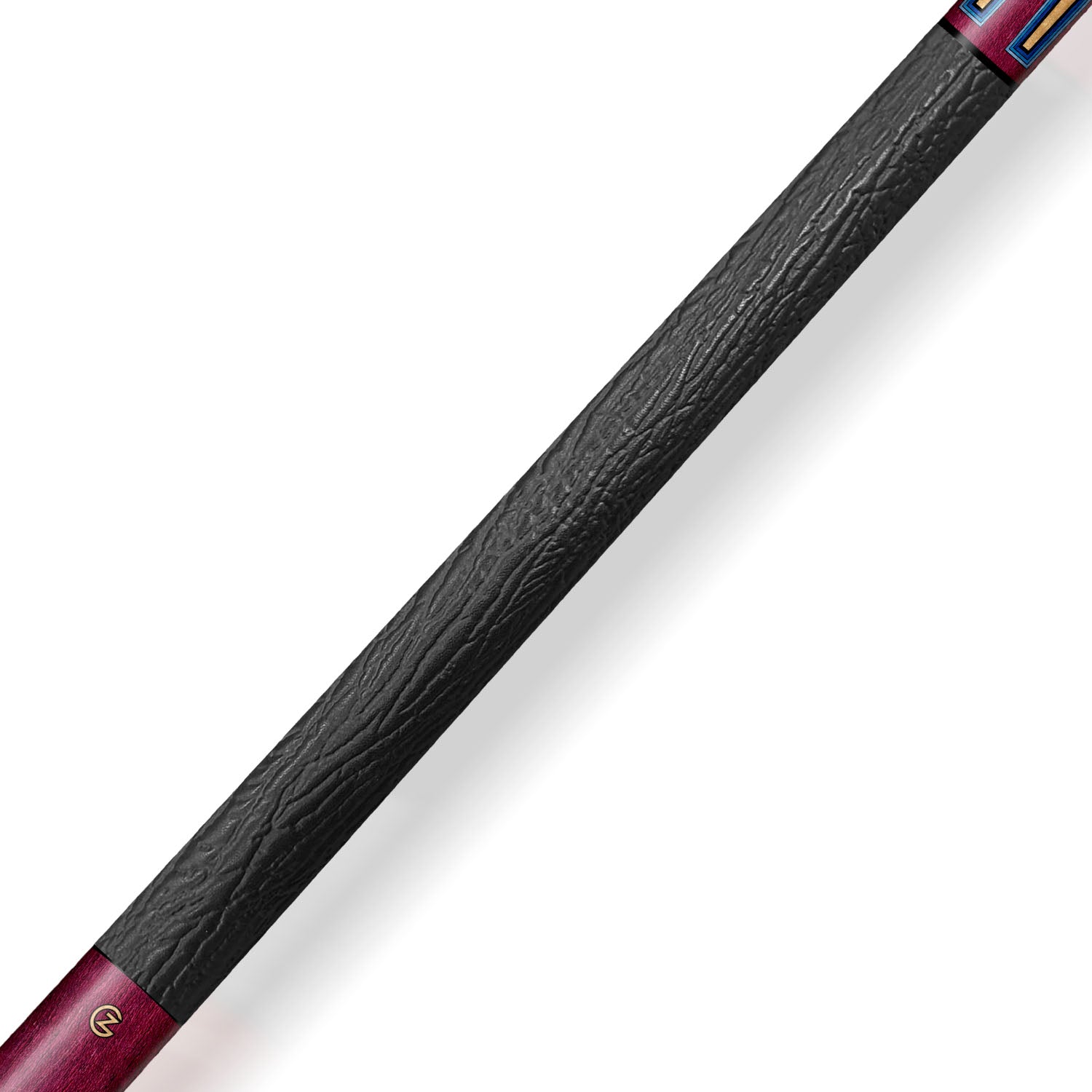 Z Fusion ZF3 Cue Butt – Crimson Edge (Leather wrap)