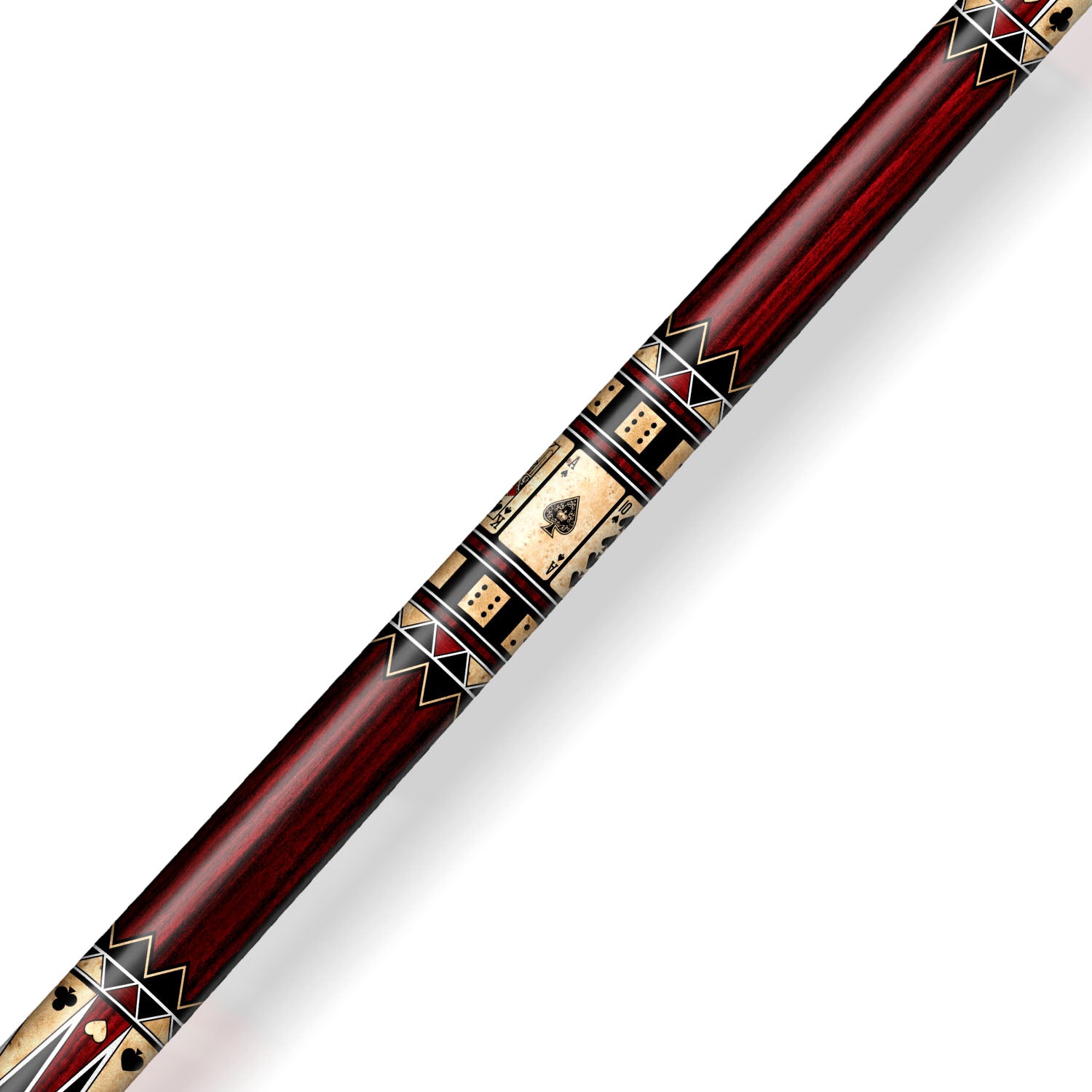 Z LUK ZL2 Cue Butt – Ruby Ace (Wrapless)