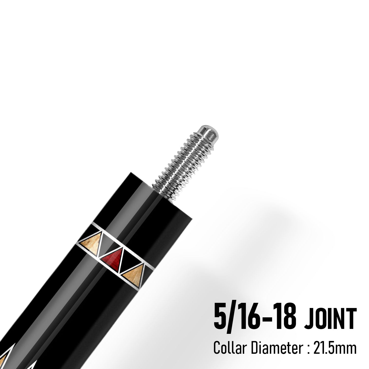 Z LUK ZL2 Cue Butt – Ruby Ace (Wrapless)