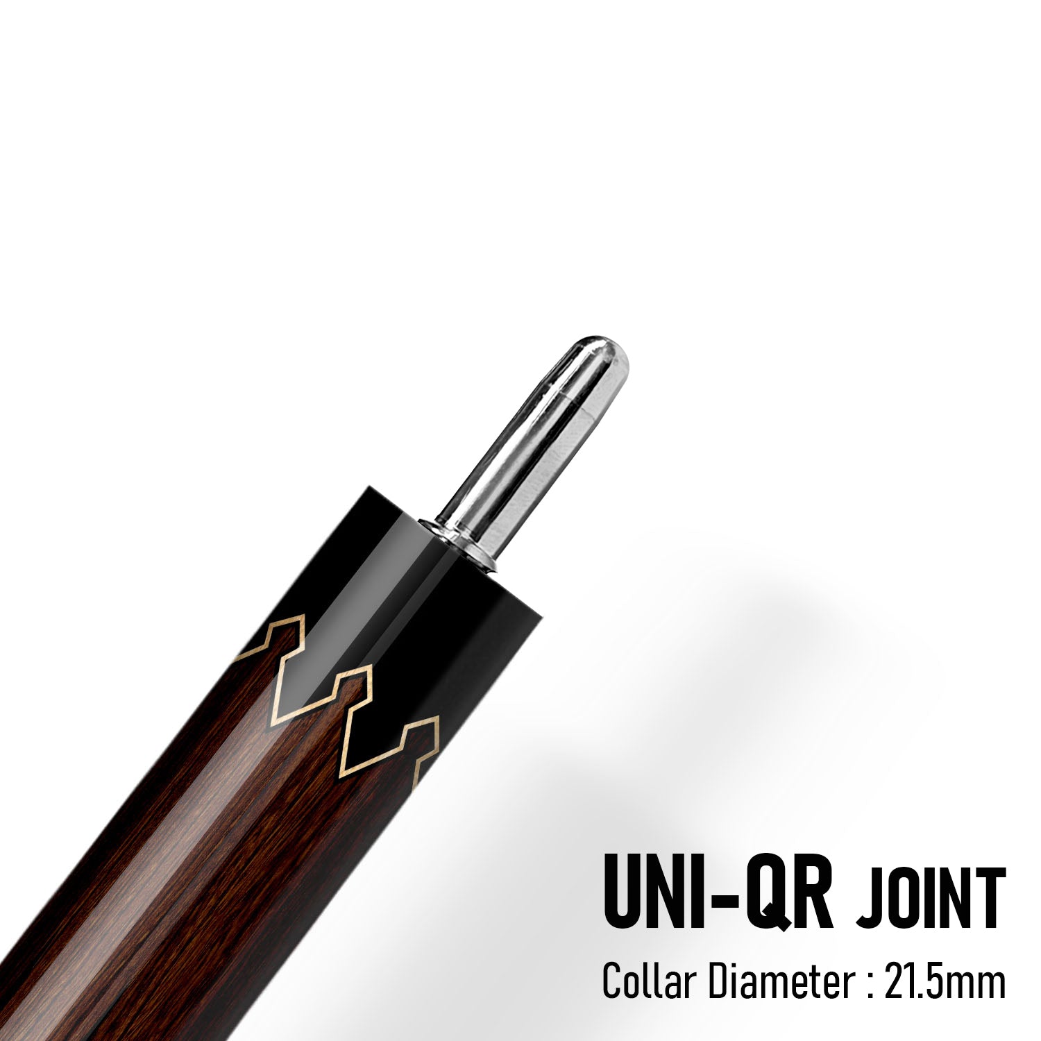 Z LUK ZL4 Cue Butt – Copper Viper (Leather wrap)