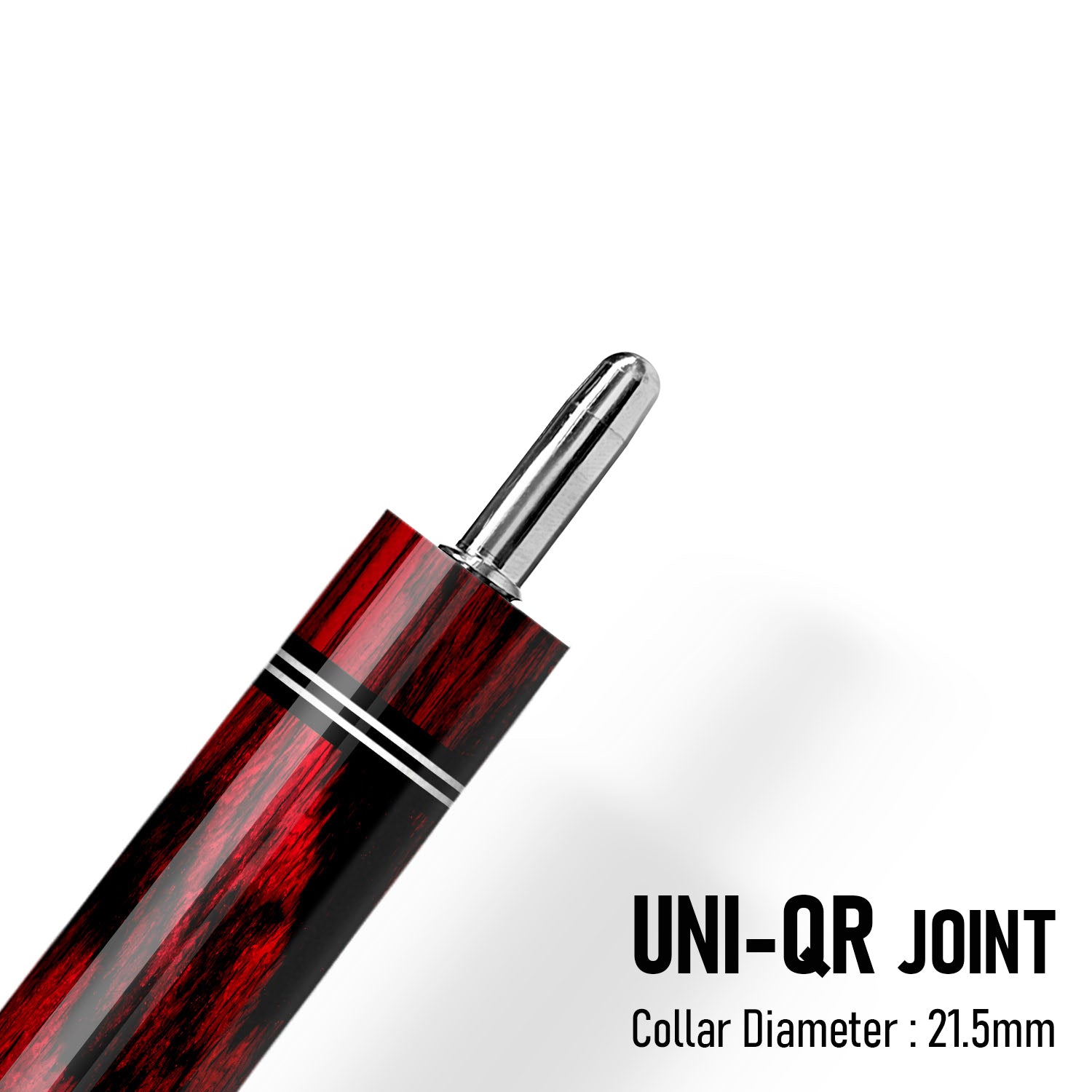 Z Pure ZP4 Cue Butt – Cocobolo (Leather wrap)