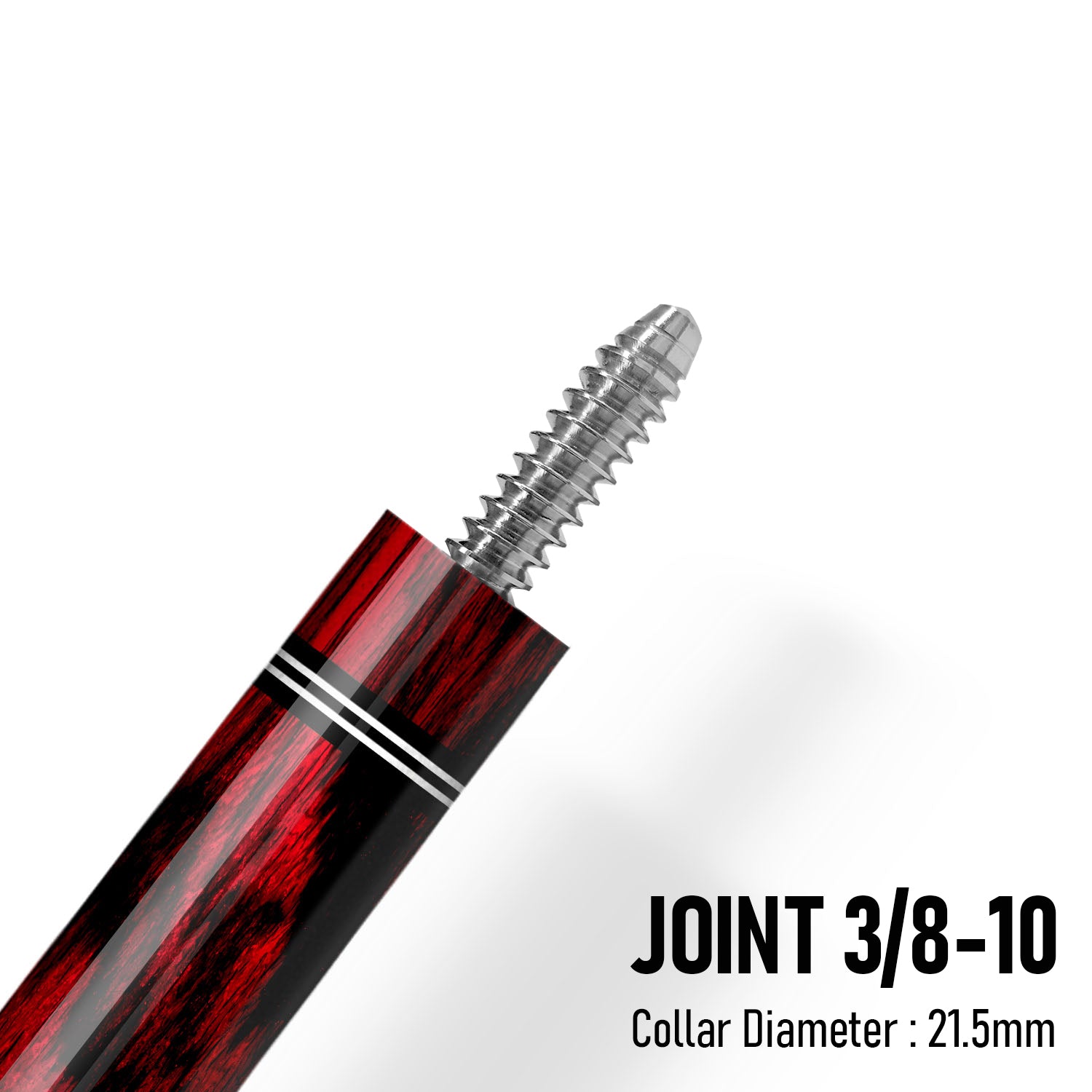 Z Pure ZP4 Cue Butt – Cocobolo (Leather wrap)