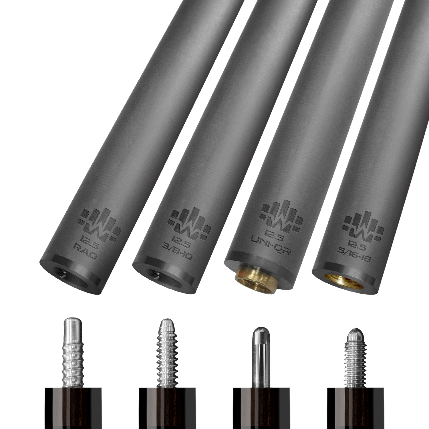 Z-WAVE CARBON SINGLE SHAFT - 3/8-8 / 12.5