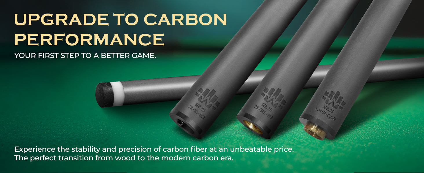 Z-WAVE CARBON SINGLE SHAFT - 3/8-10 / 12.5