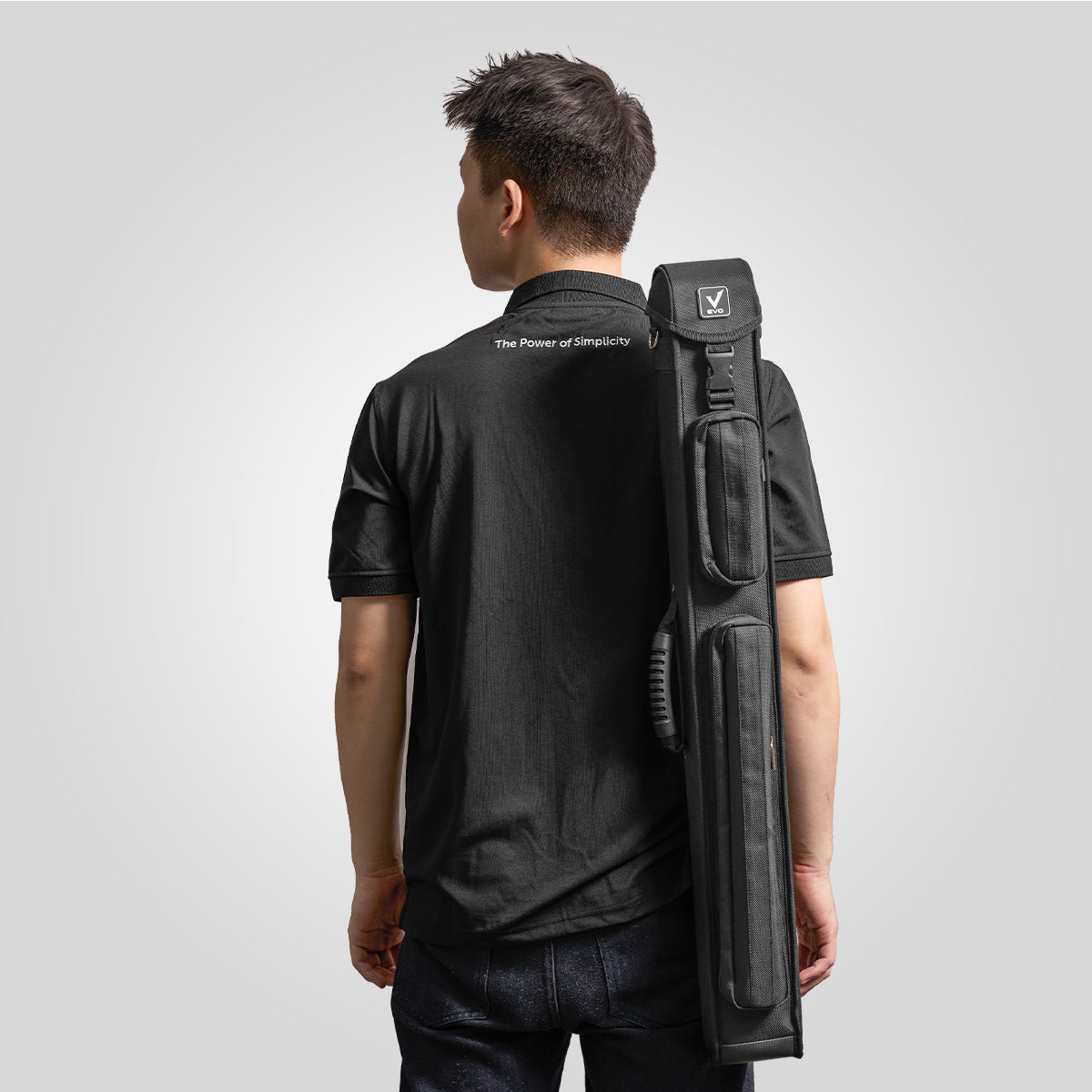 EVO Hard Cue Case 2x3 - BLACK