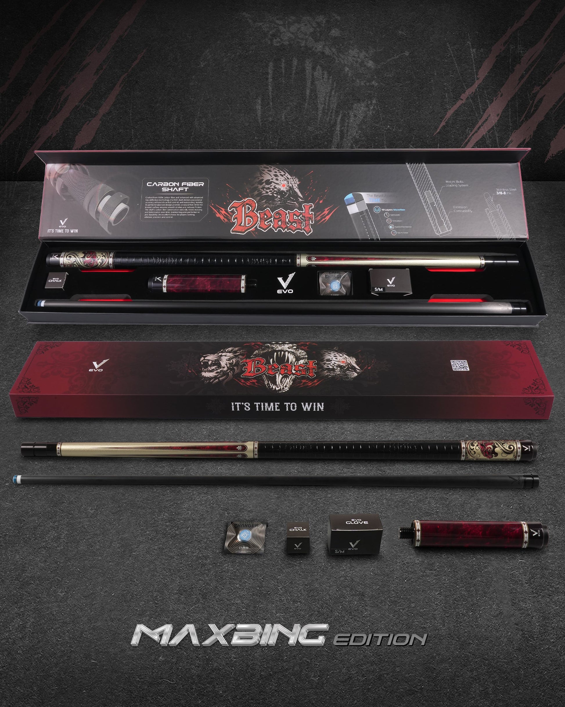 EVO BEAST MAXBING EDITION - SCARLET PANTHER