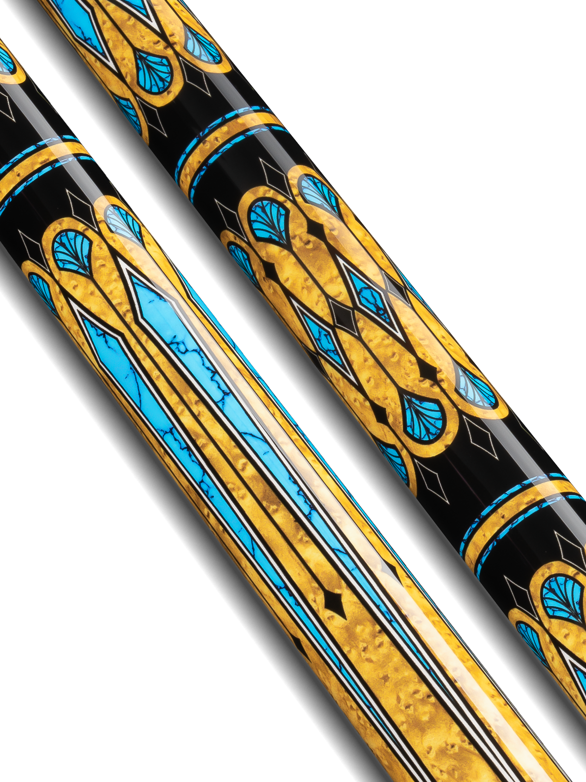 EVO WARRIOR CAROM CUE - DESERT GOLD