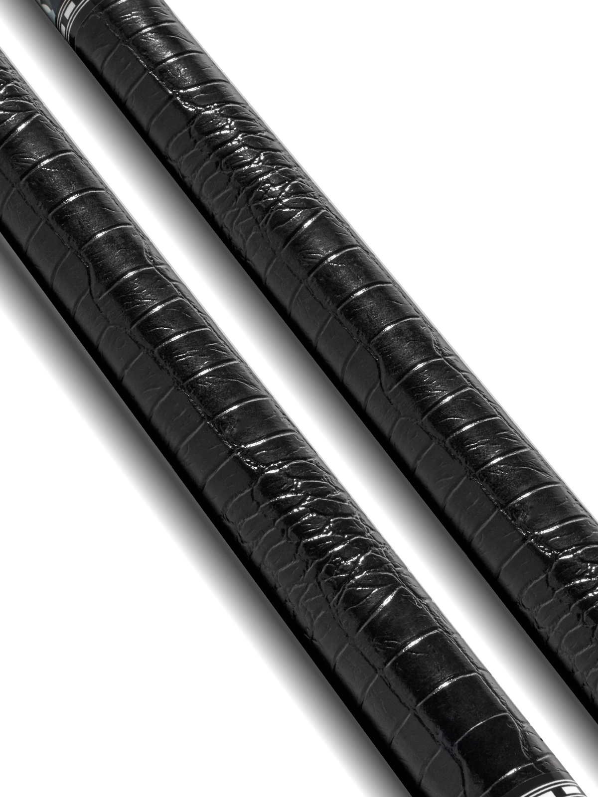 EVO RECON POOL CUE - GHOST - LEATHER WRAP