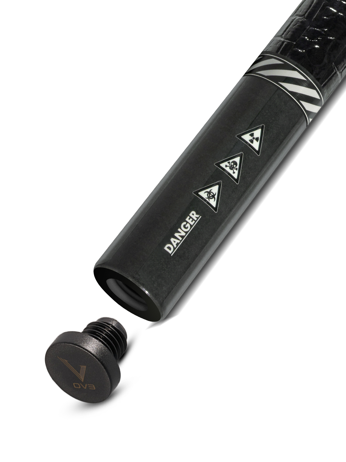 EVO OUTLAW POOL CUE - LEATHER WRAP