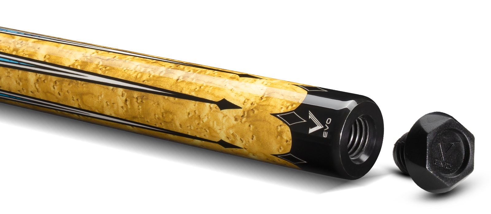 EVO WARRIOR CAROM CUE - DESERT GOLD