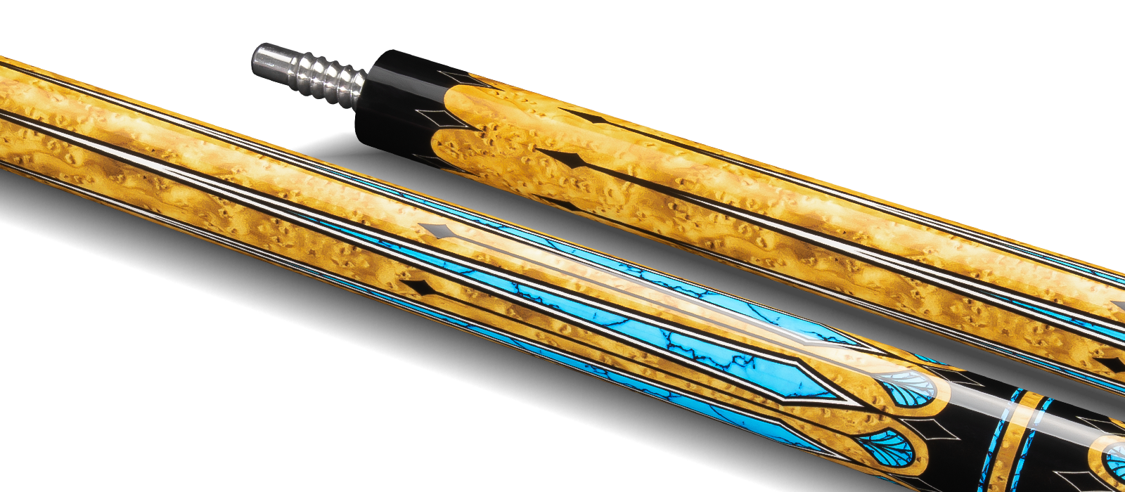 EVO WARRIOR CAROM CUE - DESERT GOLD