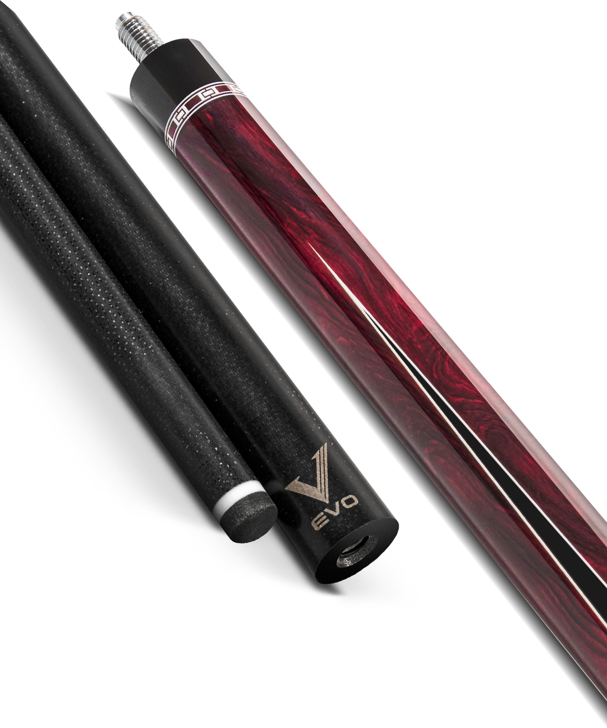 EVO MEG POOL CUE - CRIMSON JAW