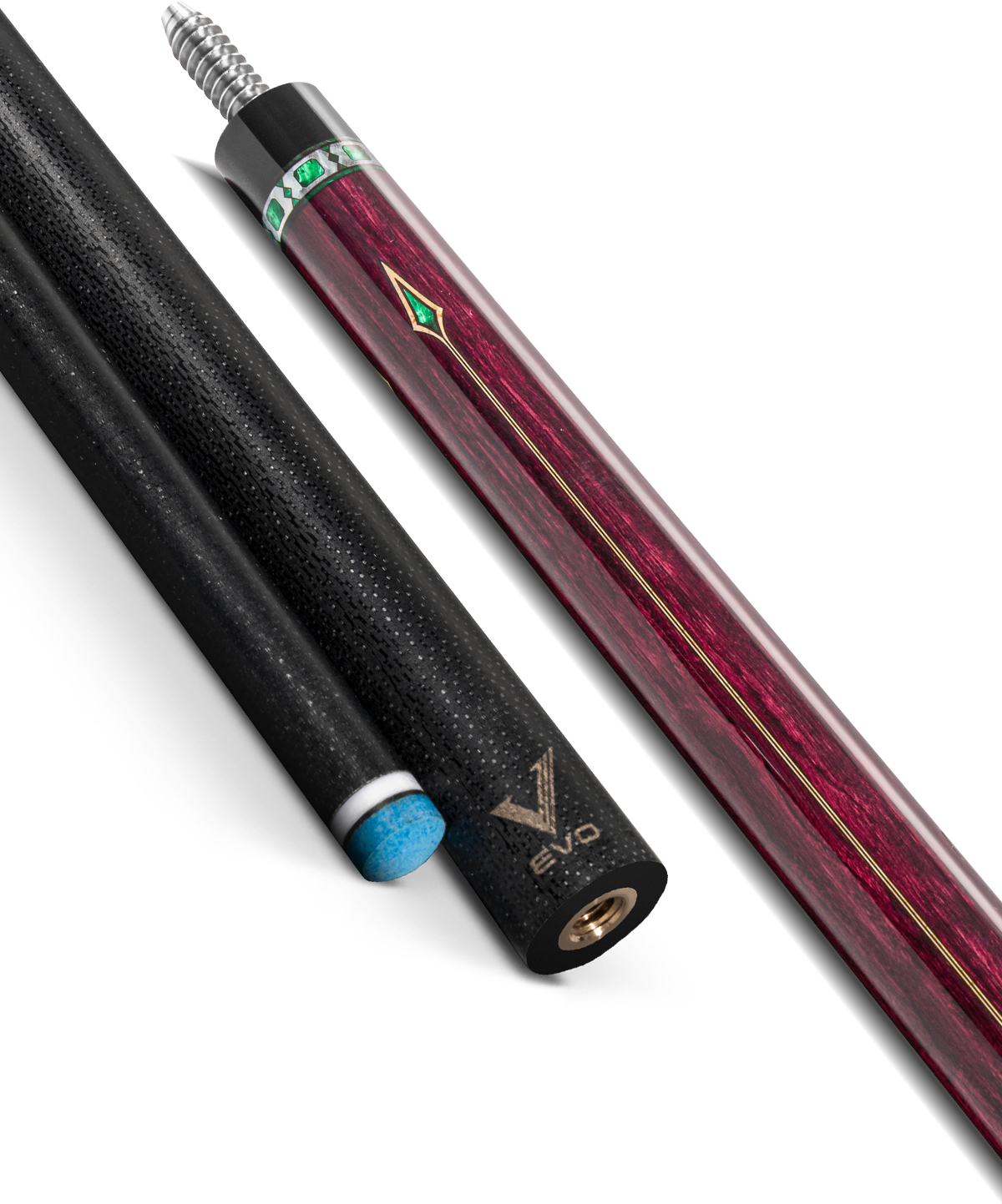 EVO ROYALE POOL CUE - GARNET CREST
