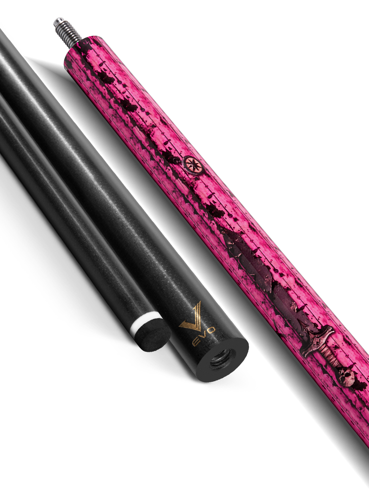 EVO PIRATES POOL CUE - ROSE RAID