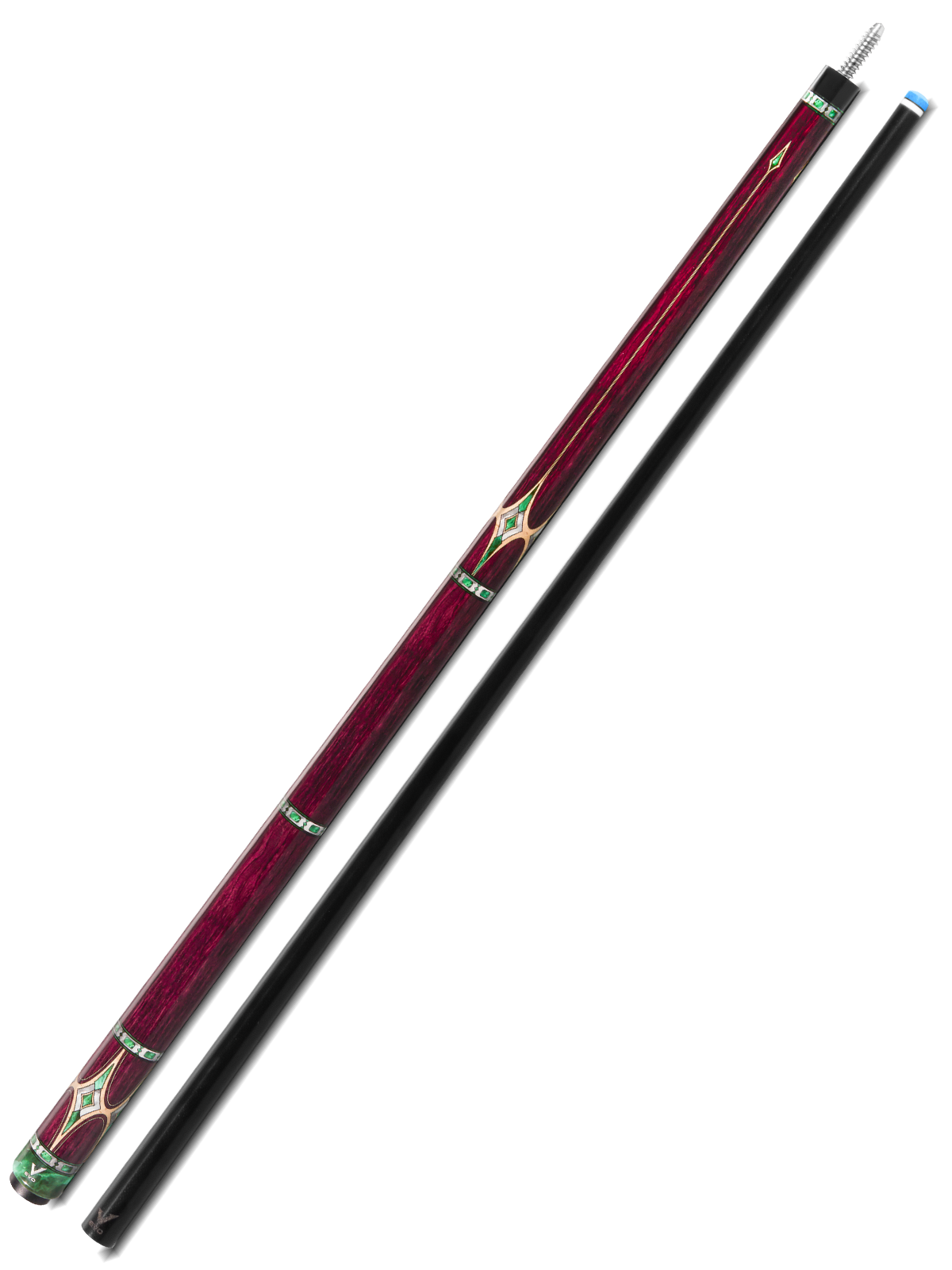 EVO ROYALE POOL CUE - GARNET CREST