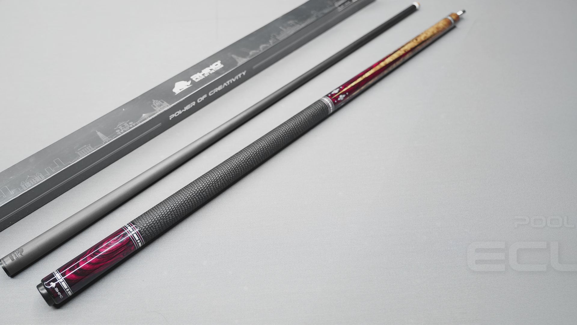 Load video: ECLIPSE II EMBER POOL CUE