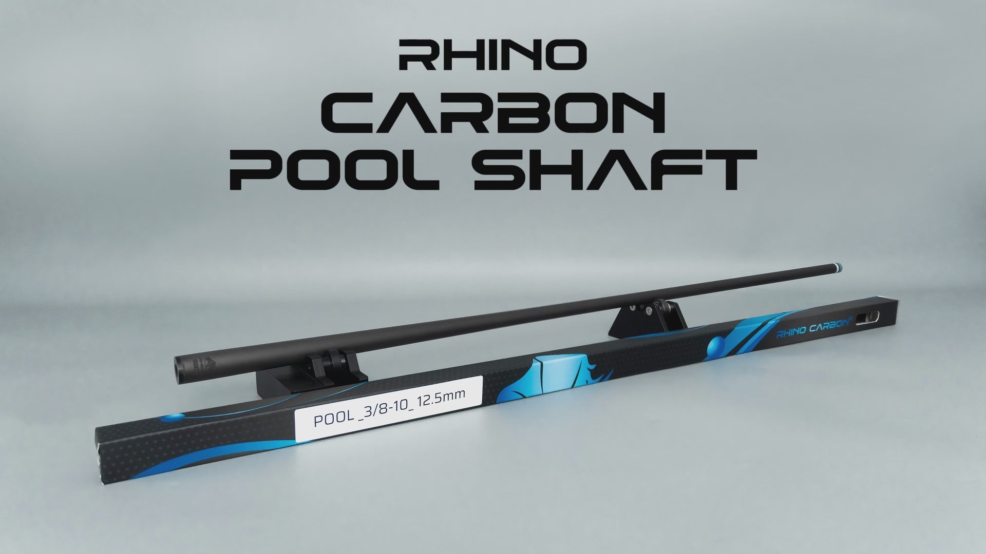Load video: Rhino - 30" / VP2 Carbon Pool Cue Single Shaft